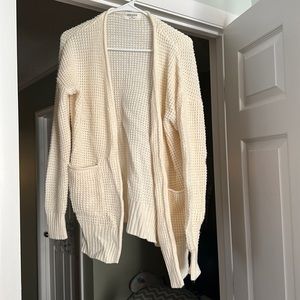 Cream cardigan